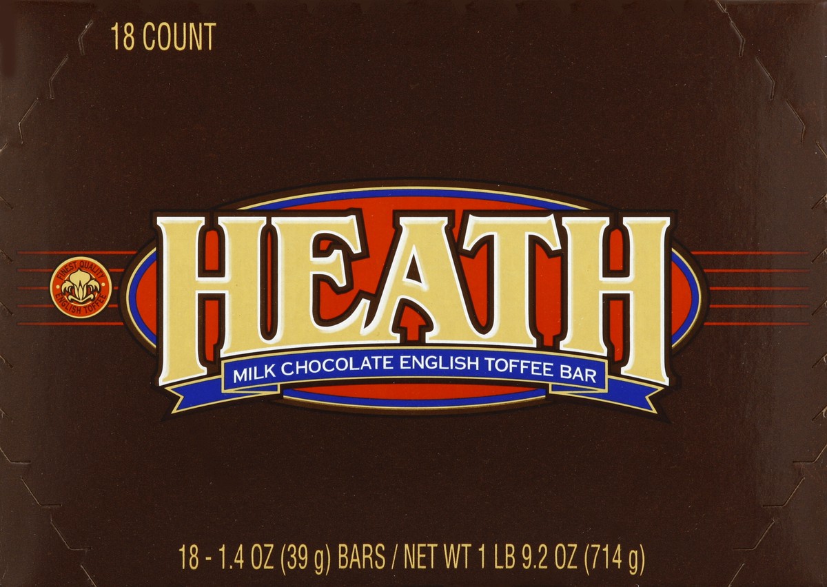 slide 2 of 4, Heath Milk Chocolate Toffee Bar, 1.4 oz