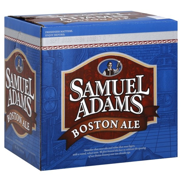 slide 1 of 1, Samuel Adams Boston Ale, 12 ct; 12 fl oz