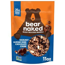 Bear Naked Granola Cereal Hazelnut Almond Dark Chocolate Chunk, 11 oz