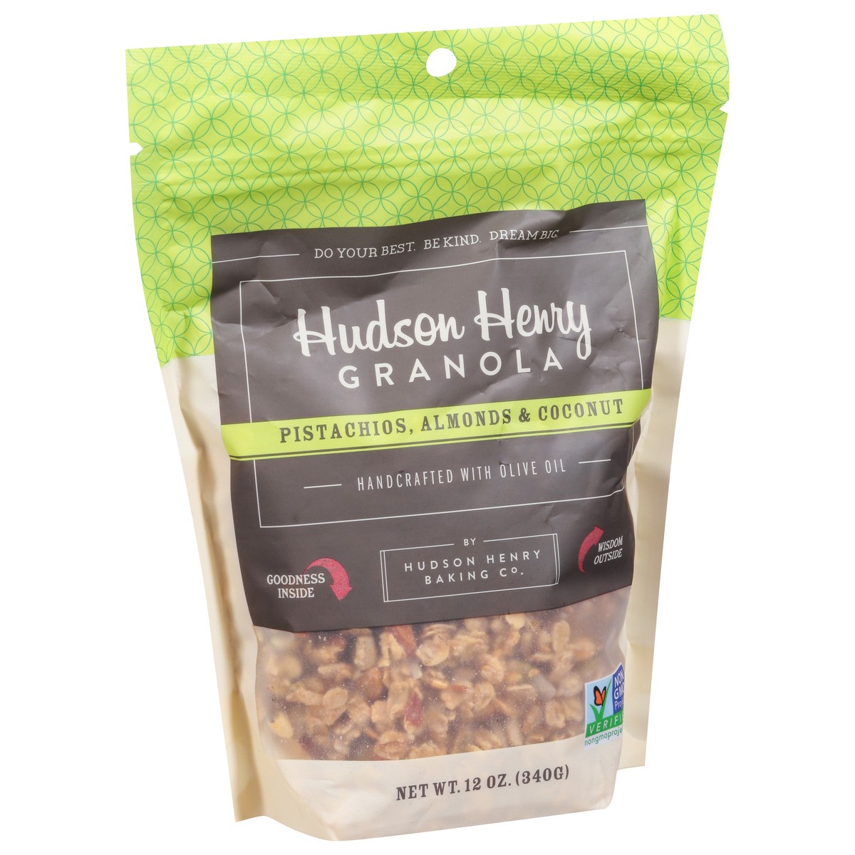 slide 3 of 13, Hudson Henry Pistachios, Almonds & Coconut Granola 12 oz, 12 oz