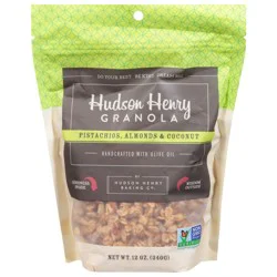 Hudson Henry Pistachios, Almonds & Coconut Granola 12 oz