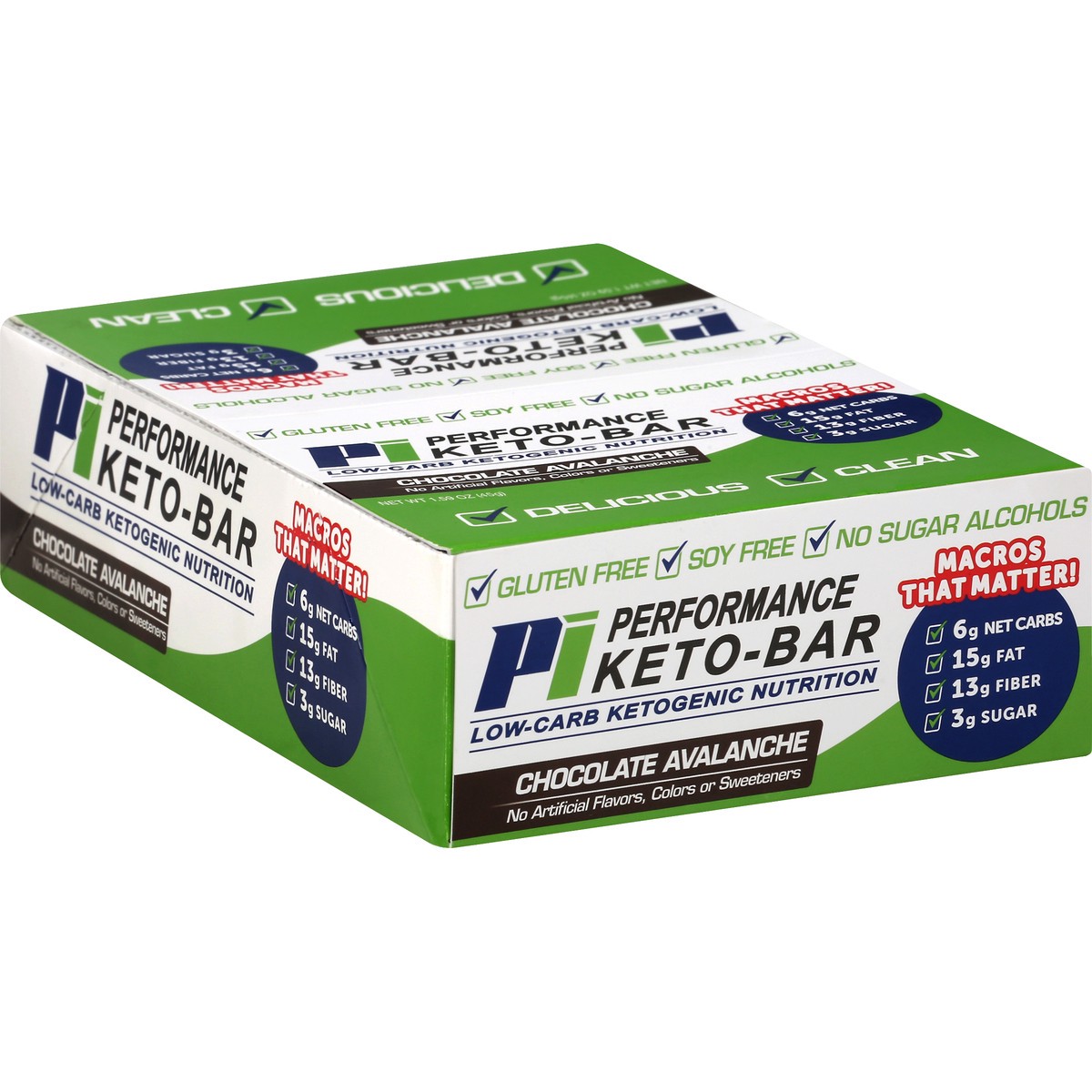 slide 3 of 13, PI Keto Bar 1.59 oz, 1.59 oz