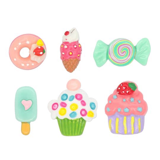 slide 1 of 3, Mixed Sweet Treat Embellishments, 20ct. By Creatology, 20 ct