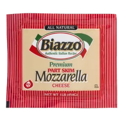 Biazzo Cheese, Part Skim Mozzarella