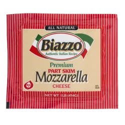 Biazzo Cheese, Part Skim Mozzarella