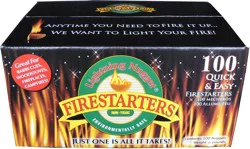 Lightning Nuggets Firestarters - 100 Pack