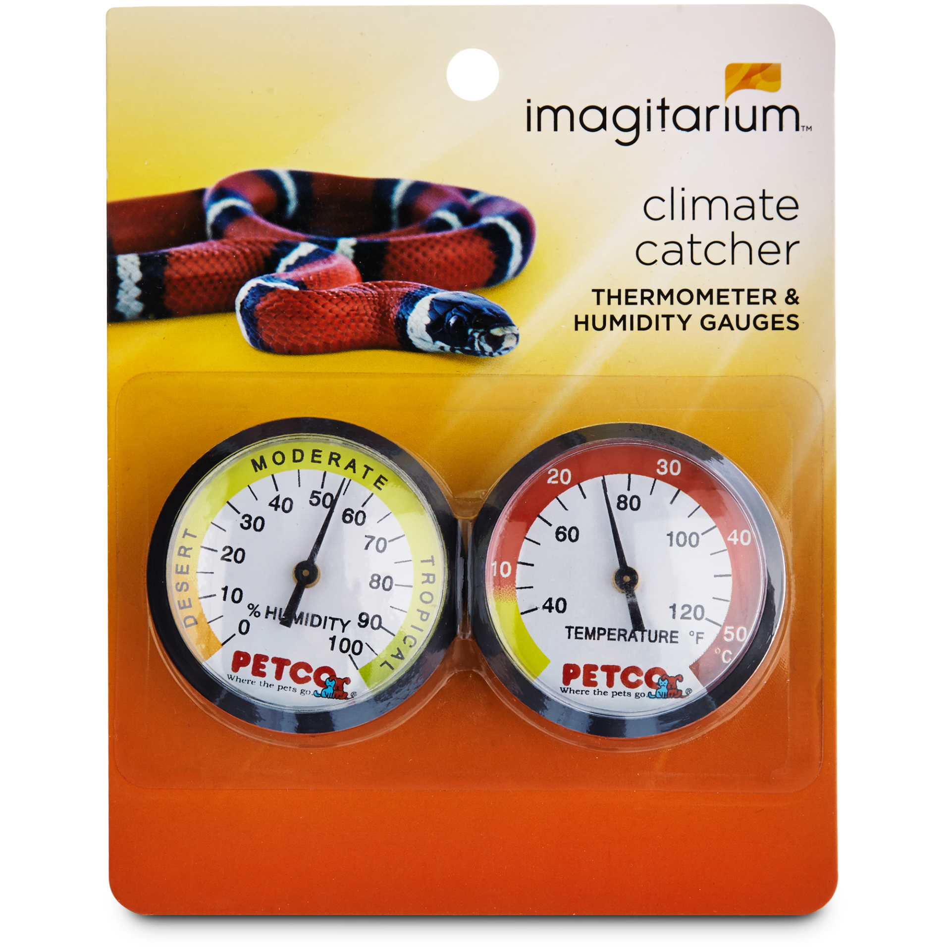 slide 1 of 1, Imagitarium Thermometer Humidity Gauge Combo Pack, 1 ct