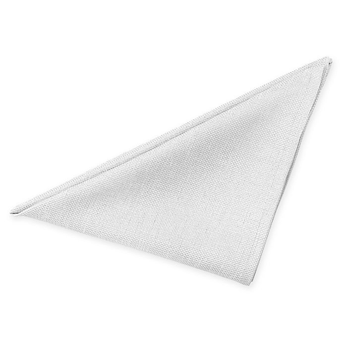 slide 1 of 1, Keeco Basketweave Napkins - White, 2 ct