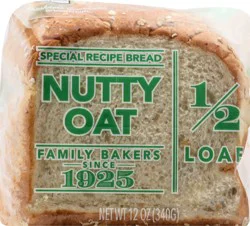 Lewis 1/2 Loaf Nutty Oat Bread 12 oz