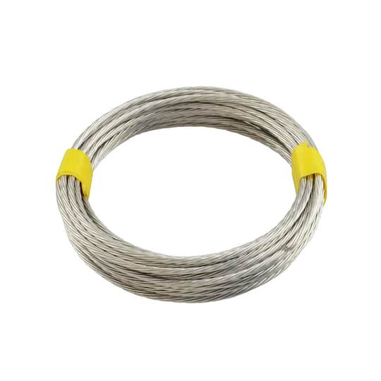 slide 1 of 2, 9ft. Durasteel Hanging Wire, 100lb., 100 lb
