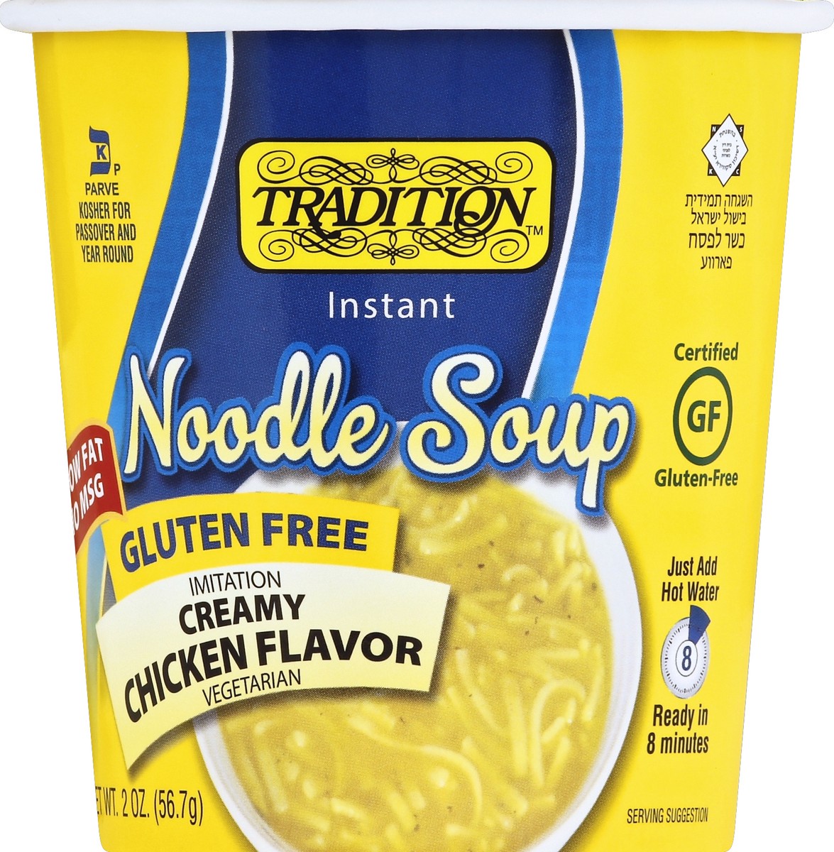 slide 3 of 3, Tradition Instant Creamy Chicken Flavor Noodle Soup, 2 oz