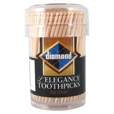 slide 1 of 1, Diamond L'Elegance Toothpicks, 250 ct