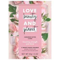Love Beauty and Planet Murumuru Butter & Rose Blooming Strength And Shine 2 Minute Magic Masque