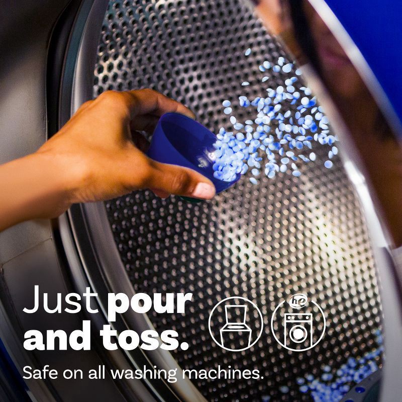 slide 7 of 10, Downy Infusions Balance Crisp Rain & Blue Eucalyptus In-Wash Scent Booster Beads - 30.1oz, 18.2 oz