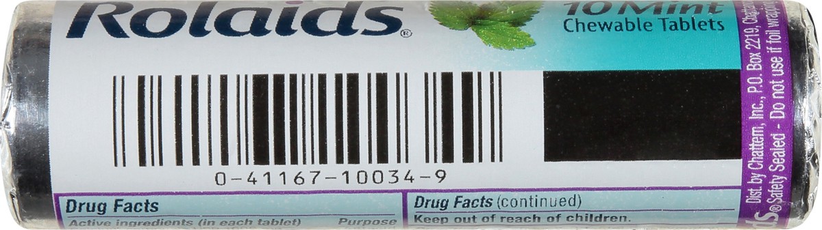 slide 2 of 13, Rolaids Rolaid Ultra Strength Mint Tablets, 1 ct