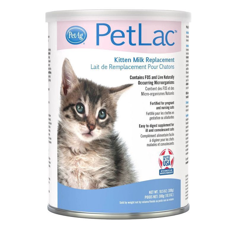 slide 1 of 3, Cat-Sip PetLac Milk Replacer Powder for Kittens Wet Cat Food - 10.5oz, 10.5 oz