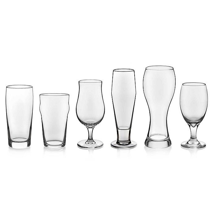 slide 2 of 2, Dailyware Assorted Craft Brew Beer Glass Set, 6 ct