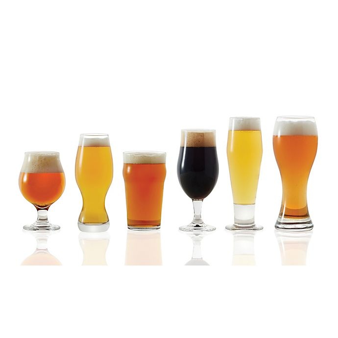 slide 1 of 2, Dailyware Assorted Craft Brew Beer Glass Set, 6 ct