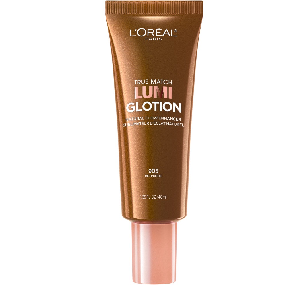 slide 1 of 9, L'Oreal Paris True Match Lumi Glotion Natural Glow Enhancer, Rich, 1.35 oz