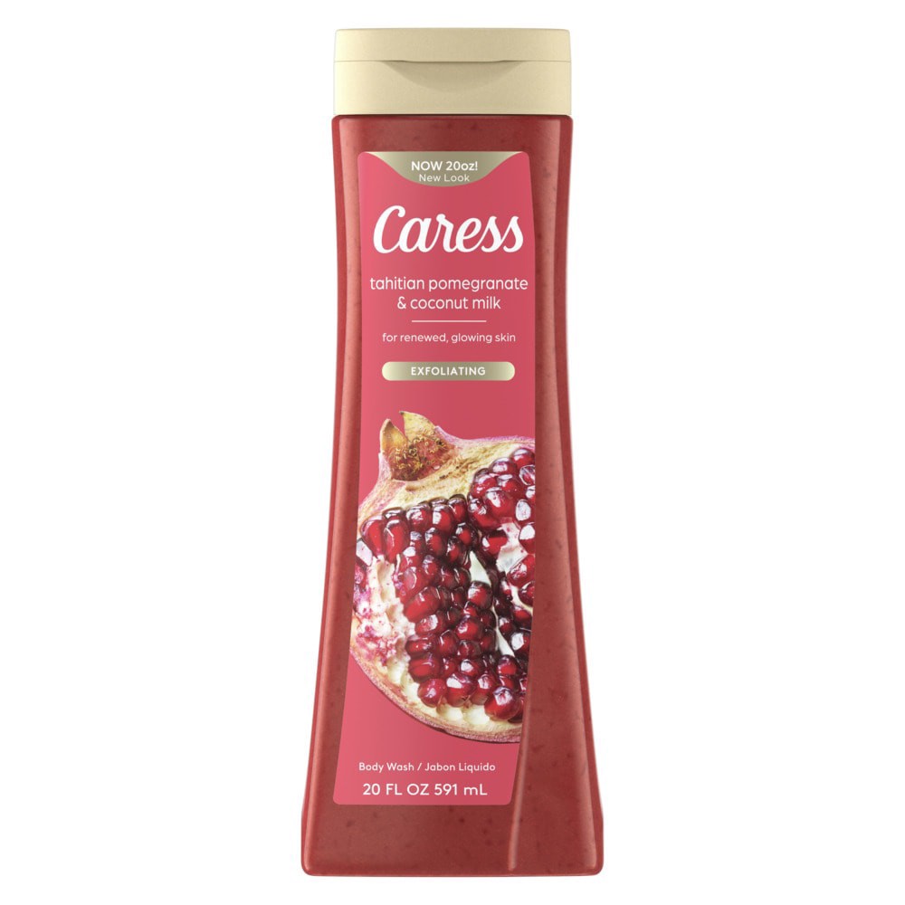 slide 2 of 2, Caress Tahitian Renewal Exfoliating Body Wash, 18 Oz, 1 ct