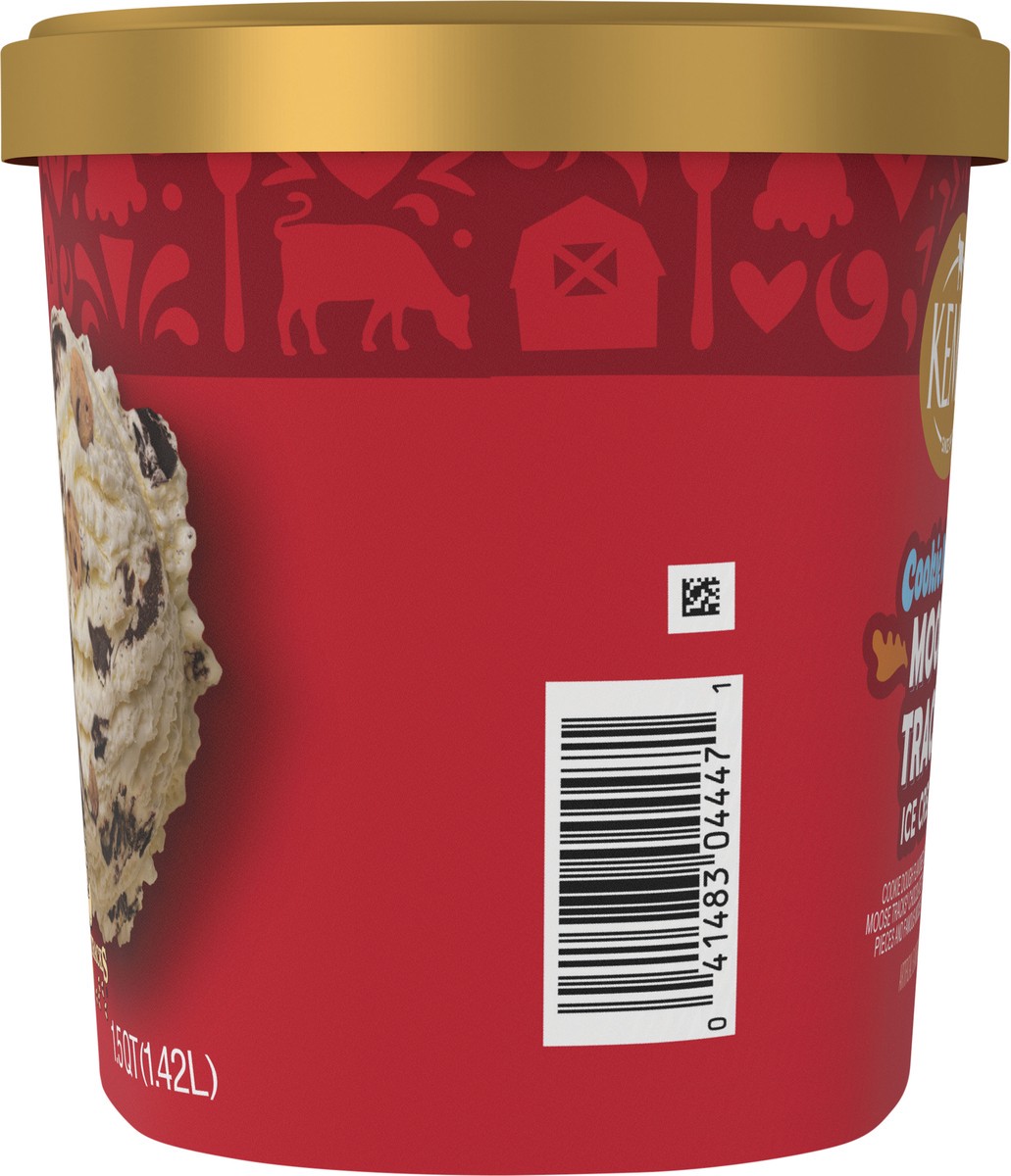 slide 13 of 14, Kemps Cookie Dough Moose Tracks Ice Cream 1.5 Quart,
