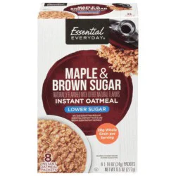 Essential Everyday Oatmeal Maple Brown Sugar