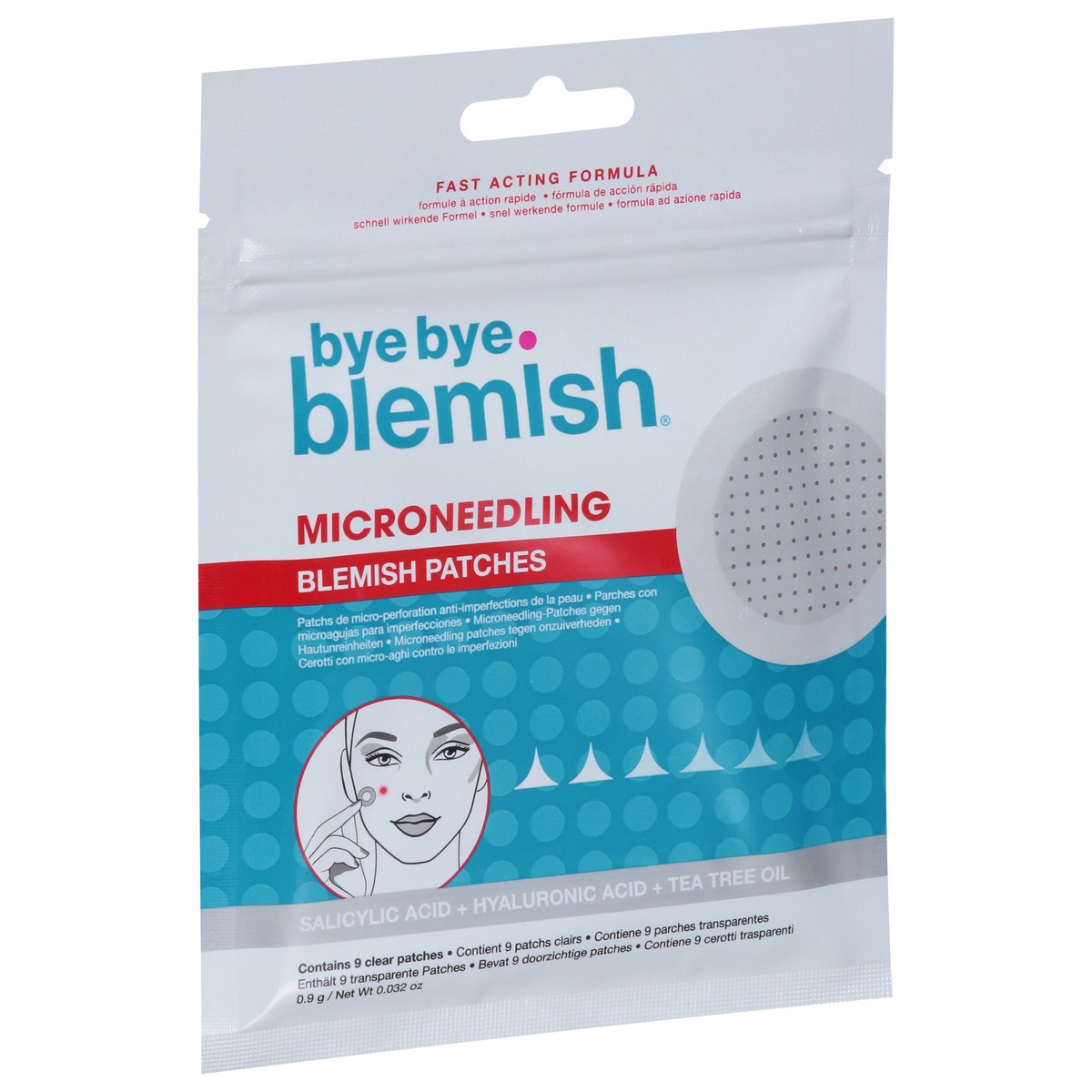 slide 9 of 10, Bye Bye Blemish Microneedling Blemish Patches, 1 ct