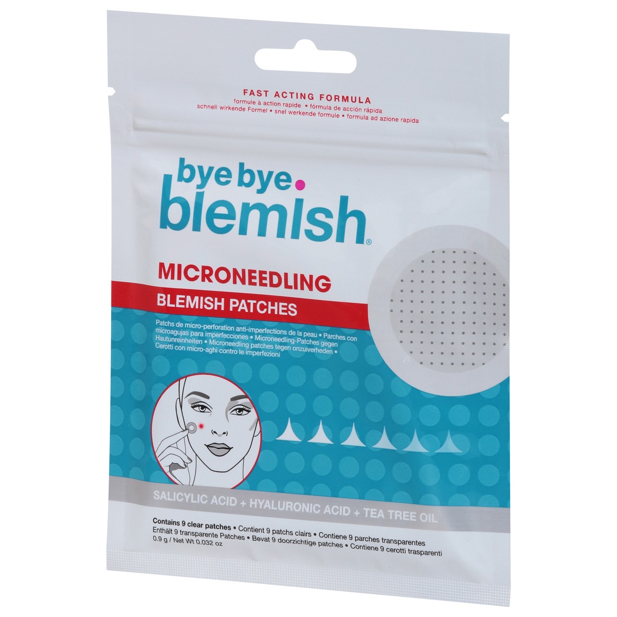 slide 10 of 10, Bye Bye Blemish Microneedling Blemish Patches, 1 ct