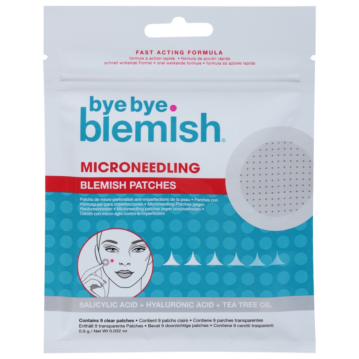 slide 3 of 10, Bye Bye Blemish Microneedling Blemish Patches, 1 ct