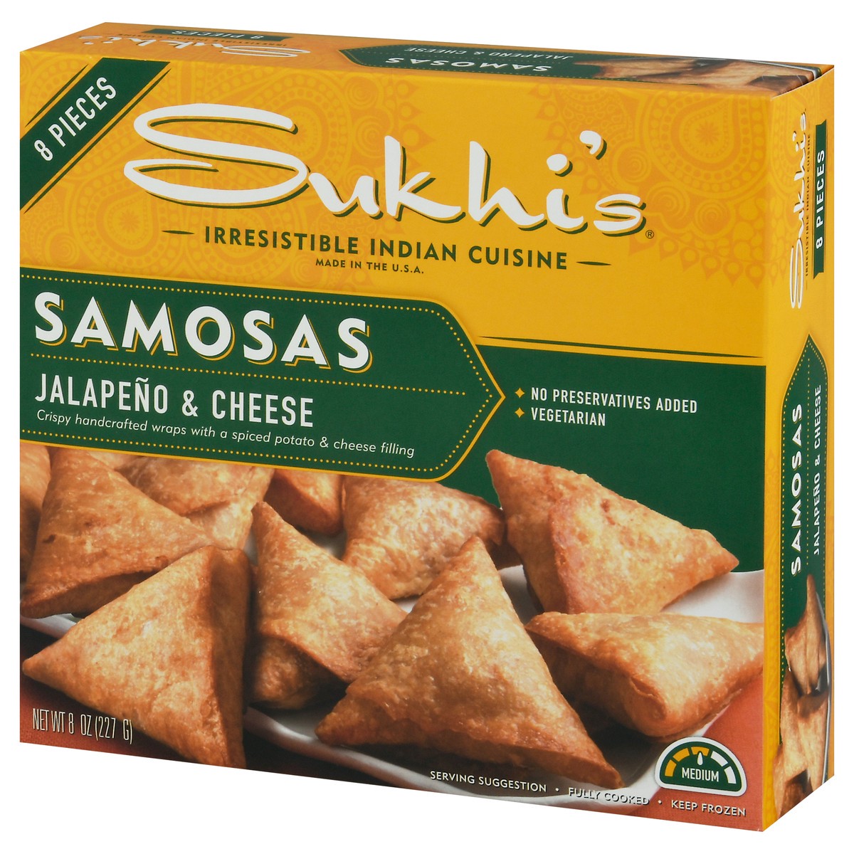 slide 5 of 13, Sukhi's Jalapeno Cheese, 8 oz