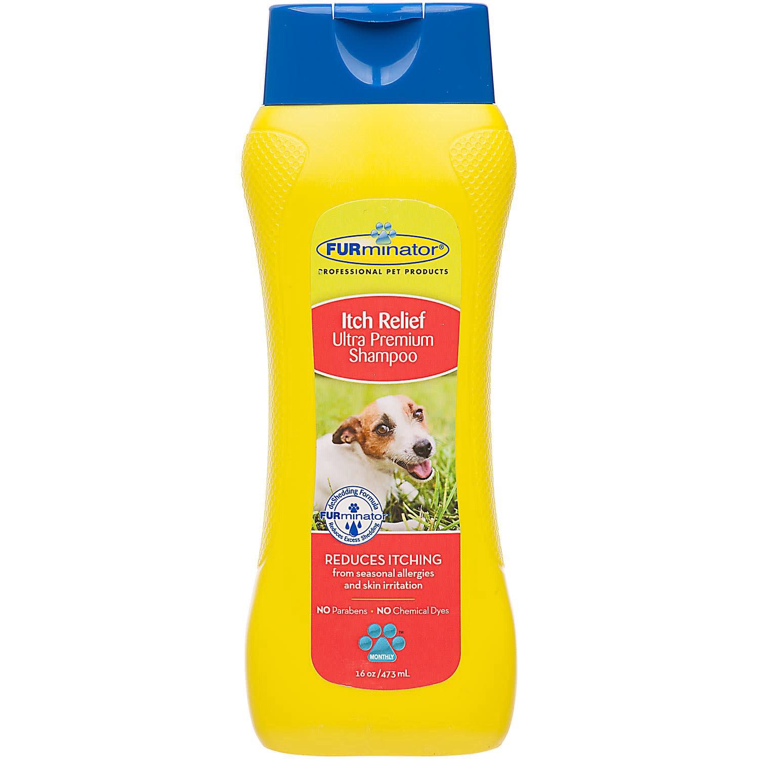 slide 1 of 1, FURminator Itch Relief Ultra Premium Shampoo, 16 fl oz