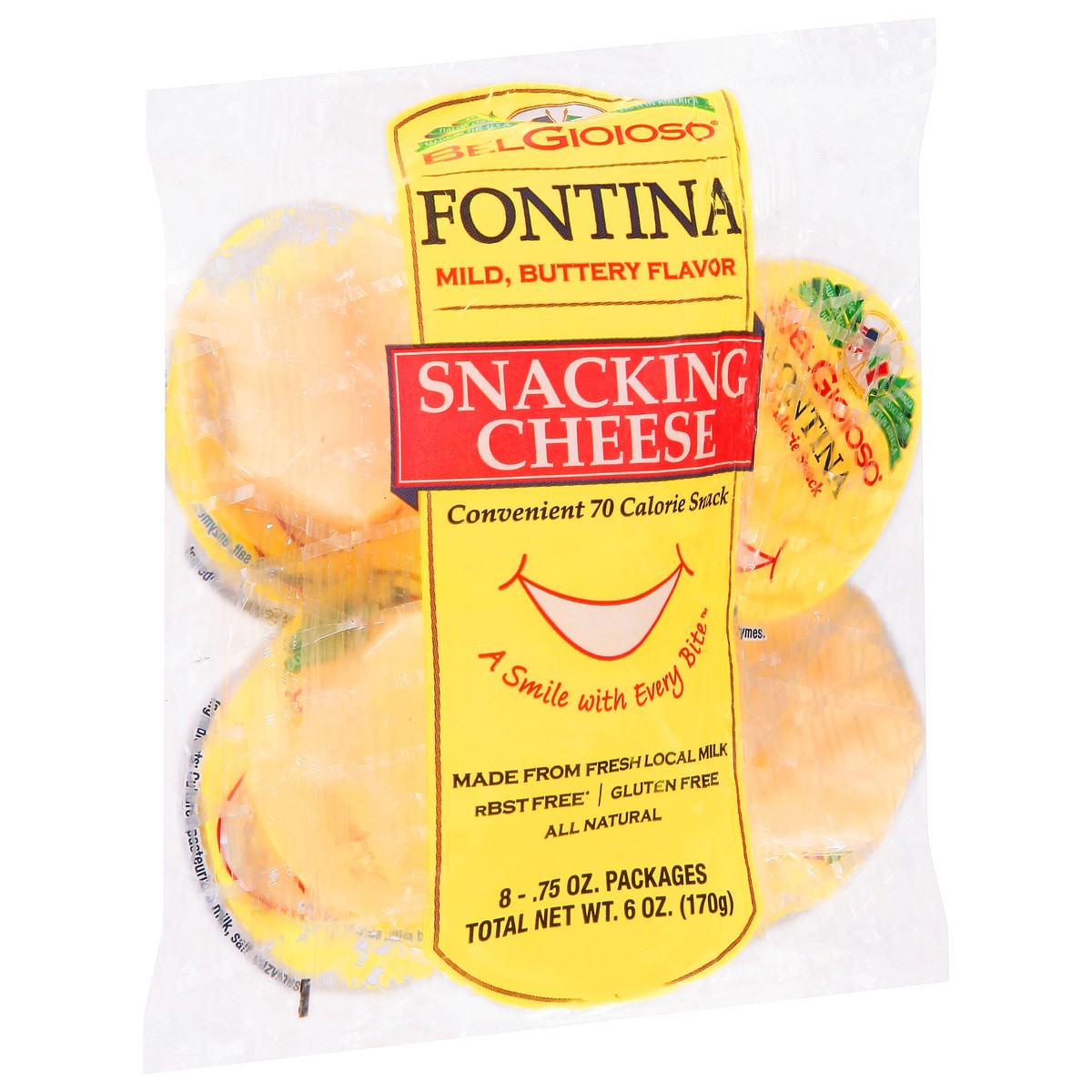 slide 6 of 11, BelGioioso Fontina Snacking Cheese, 6 oz