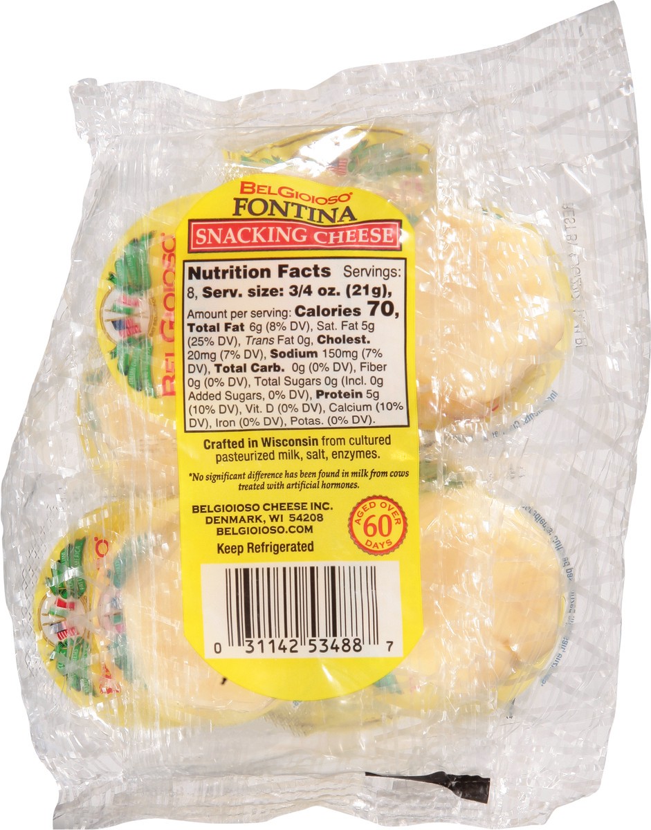 slide 3 of 11, BelGioioso Fontina Snacking Cheese, 6 oz