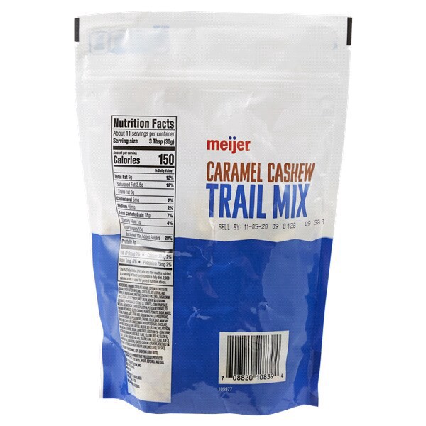 slide 4 of 5, Meijer Caramel Cashew Trail Mix, 12 oz