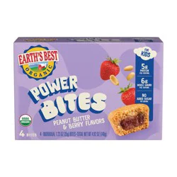 Earth's Best® Organic PB & J Power Bites Baby Food Snacks, 4 ct / 1.23 oz