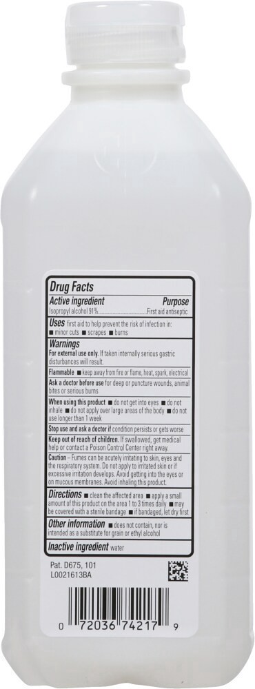 slide 2 of 2, Harris Teeter 91% Isopropyl Alcohol, 16 fl oz