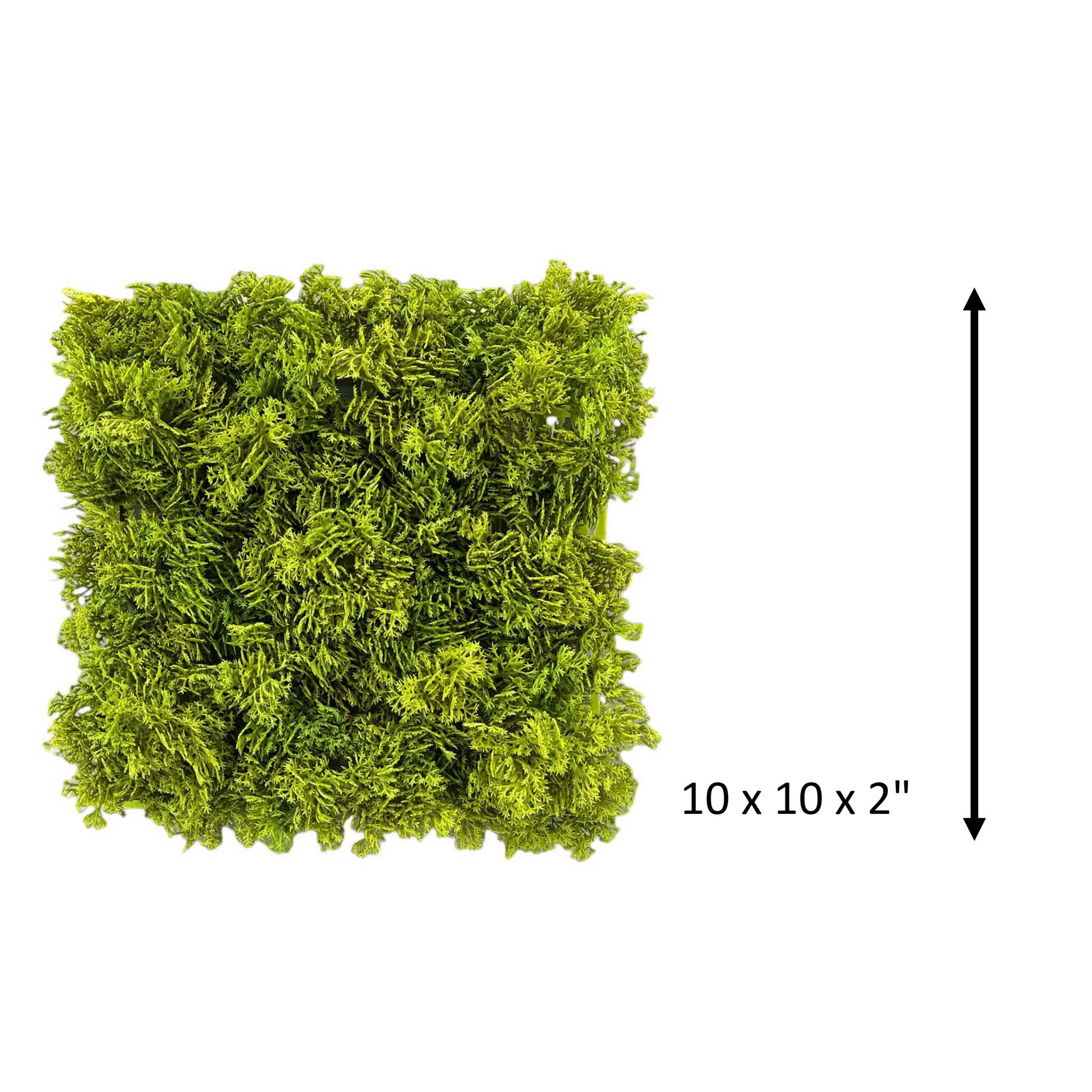 slide 4 of 4, 10" Faux Moss Mat By Ashland, 10 in x 10 in