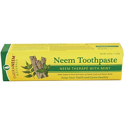 slide 1 of 1, TheraNeem Neem Therapy With Mint Toothpaste, 4 oz