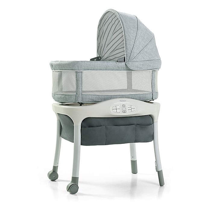 slide 1 of 6, Graco Sense2Snooze Bassinet with Cry Detection Technology - Hamilton, 1 ct