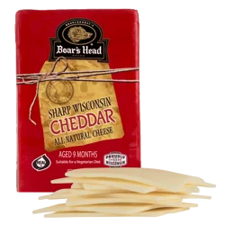 Boar's Head Red Wax Cheddar Cheese