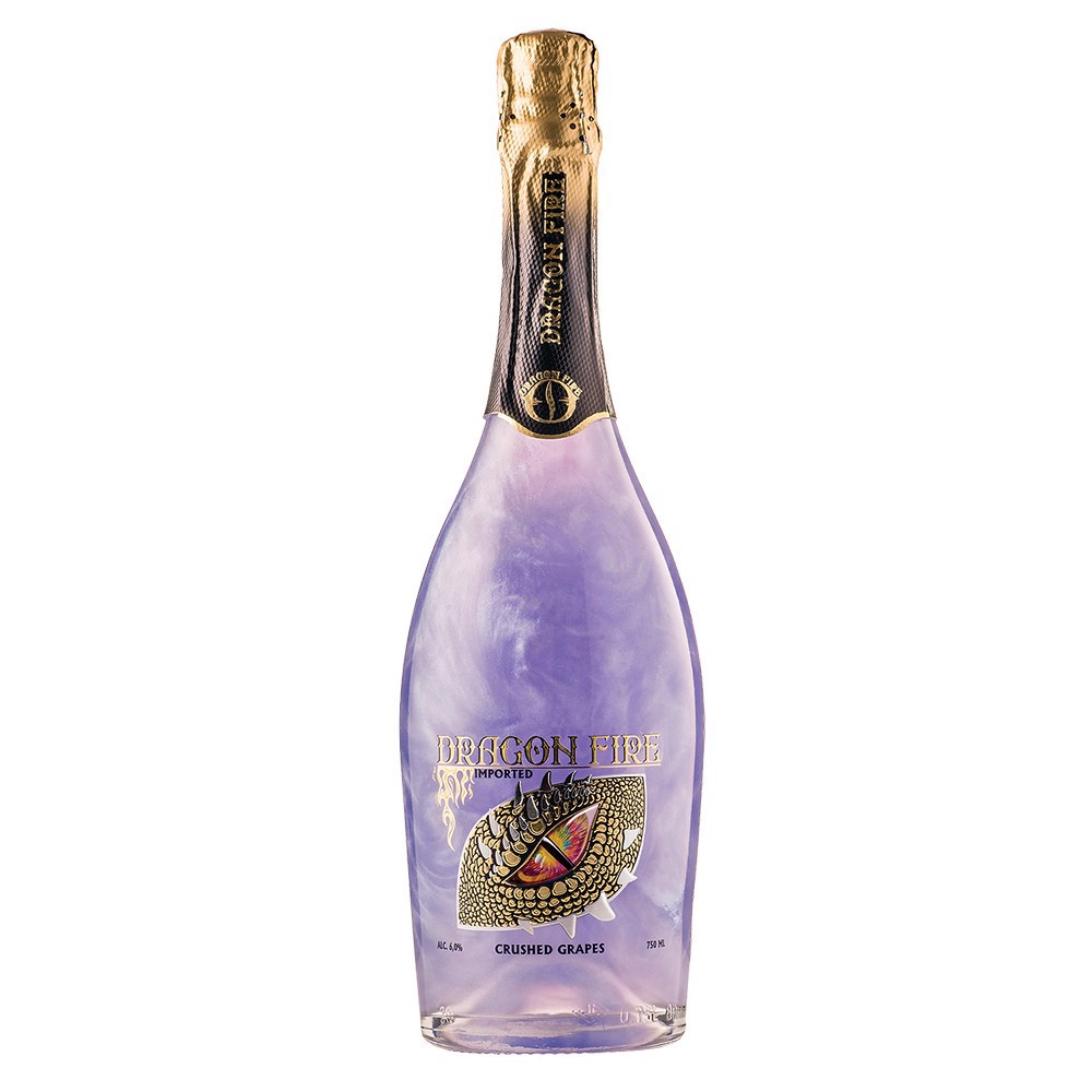 slide 1 of 1, Dragon Fire Swirl Crushed Grape, 750 ml