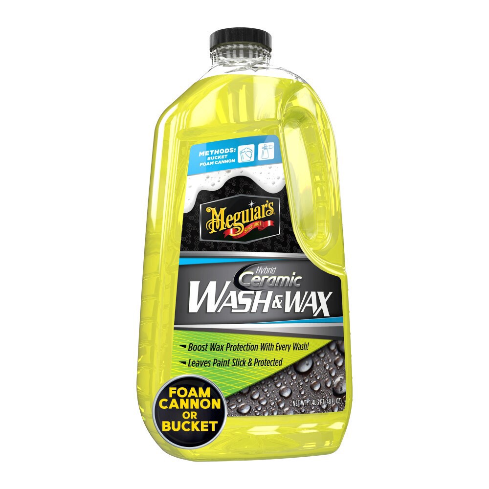 slide 1 of 1, Meguiar's Hybrid Ceramic Wash & Wax, 48 fl oz