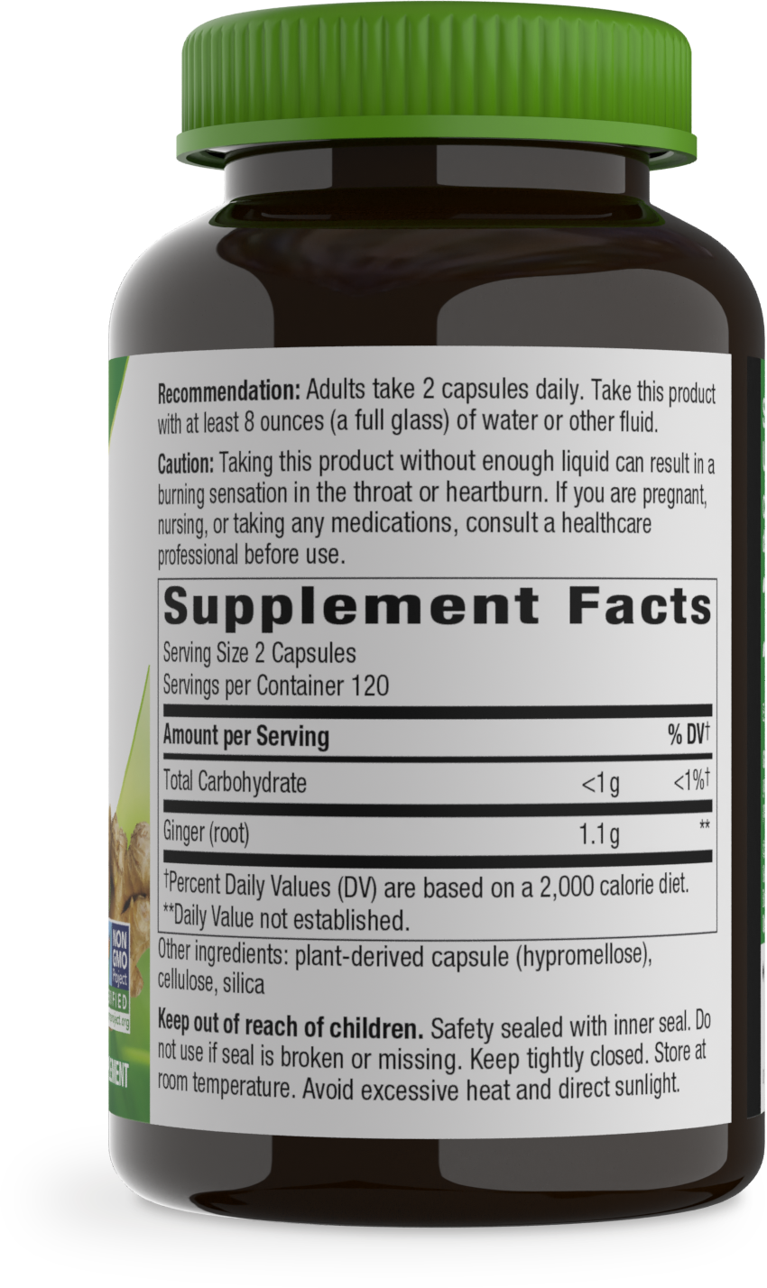 slide 4 of 4, Nature's Way Ginger Root, 240 ct