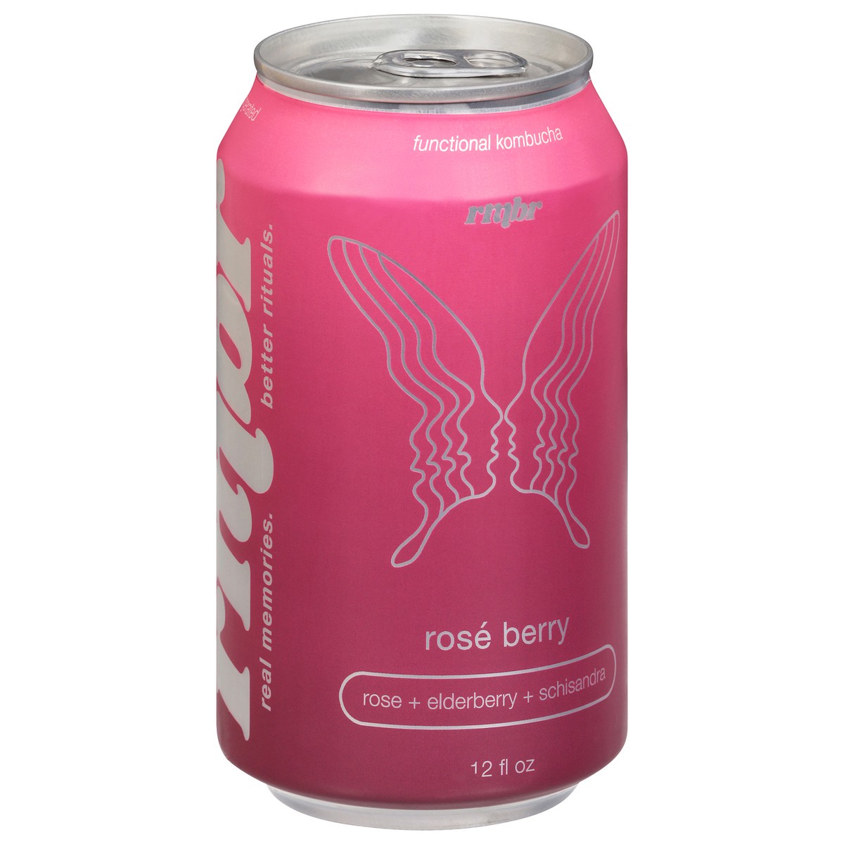 slide 5 of 13, RMBR Rose Berry Functional Kombucha 12 fl oz, 12 oz