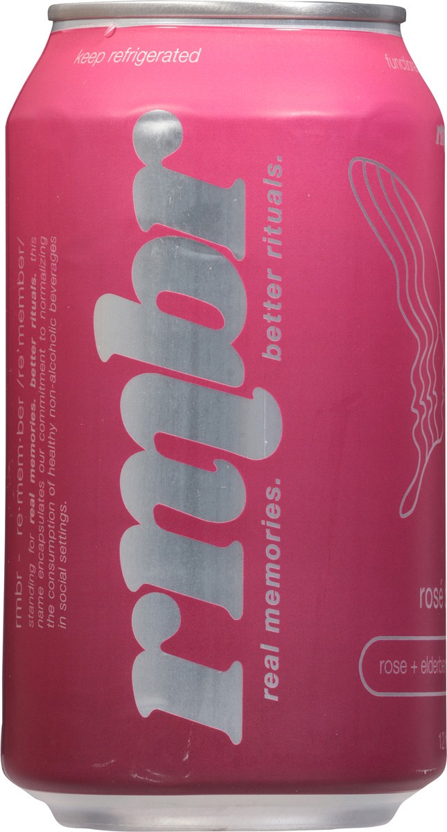 slide 10 of 13, RMBR Rose Berry Functional Kombucha 12 fl oz, 12 oz