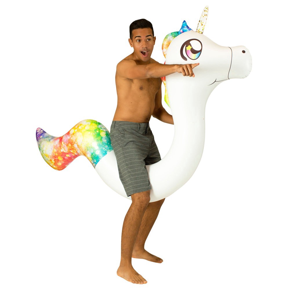 slide 2 of 2, PoolCandy Unicorn Ride On Pool Noodle, 1 ct