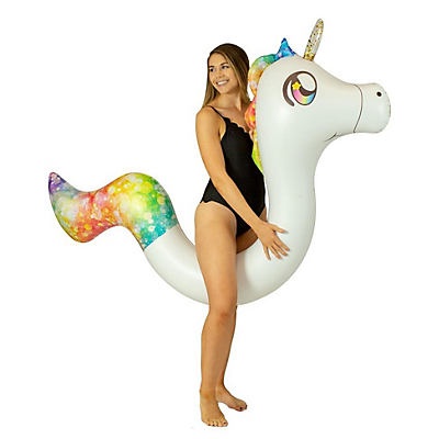 slide 1 of 1, PoolCandy Unicorn Ride On Pool Noodle, 1 ct