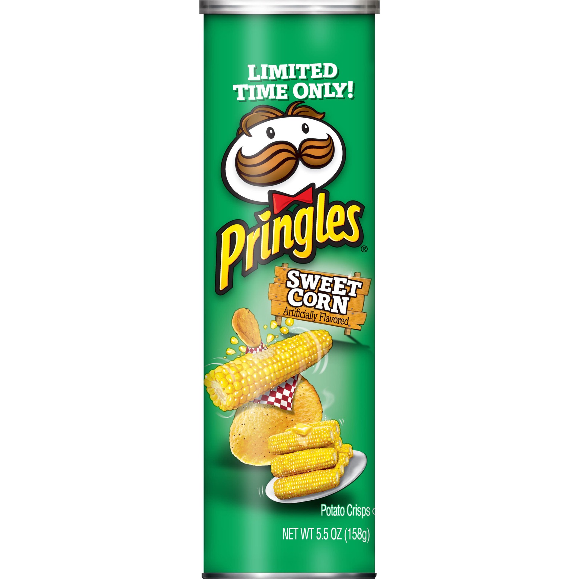 slide 1 of 6, Pringles Potato Crisps Chips, Sweet Corn, 5.5 oz, 5.5 oz