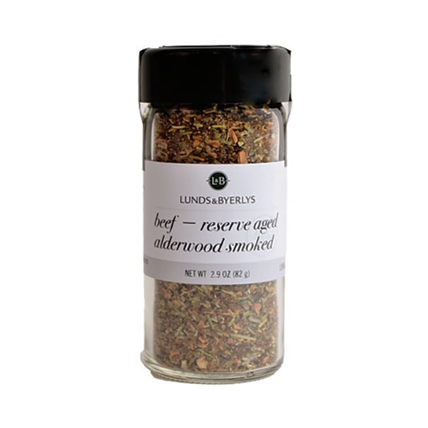 slide 1 of 1, L&B Reserve Aged Beef Alderwood Smoked Seasoning Blend, 2.9 oz