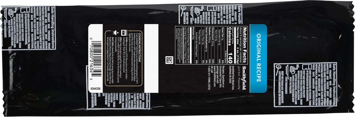 slide 4 of 9, Smithfield Pork Loin Filet 27.2 oz, 23 oz